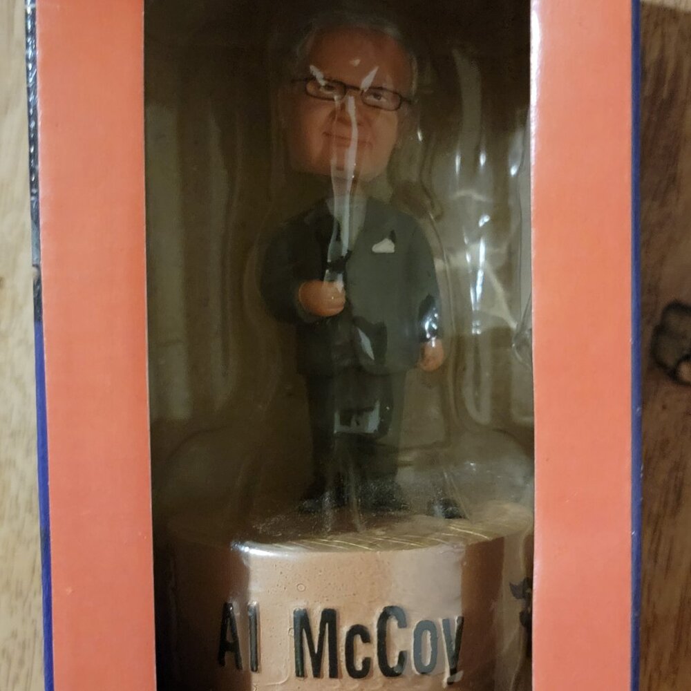 Rare Al McCoy Broadcaster Figurine – Collector’s Item in Original Box